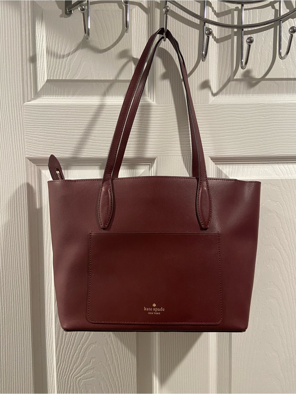 ♠️ Kate Spade Adel Large Tote - Burgundy ♠️